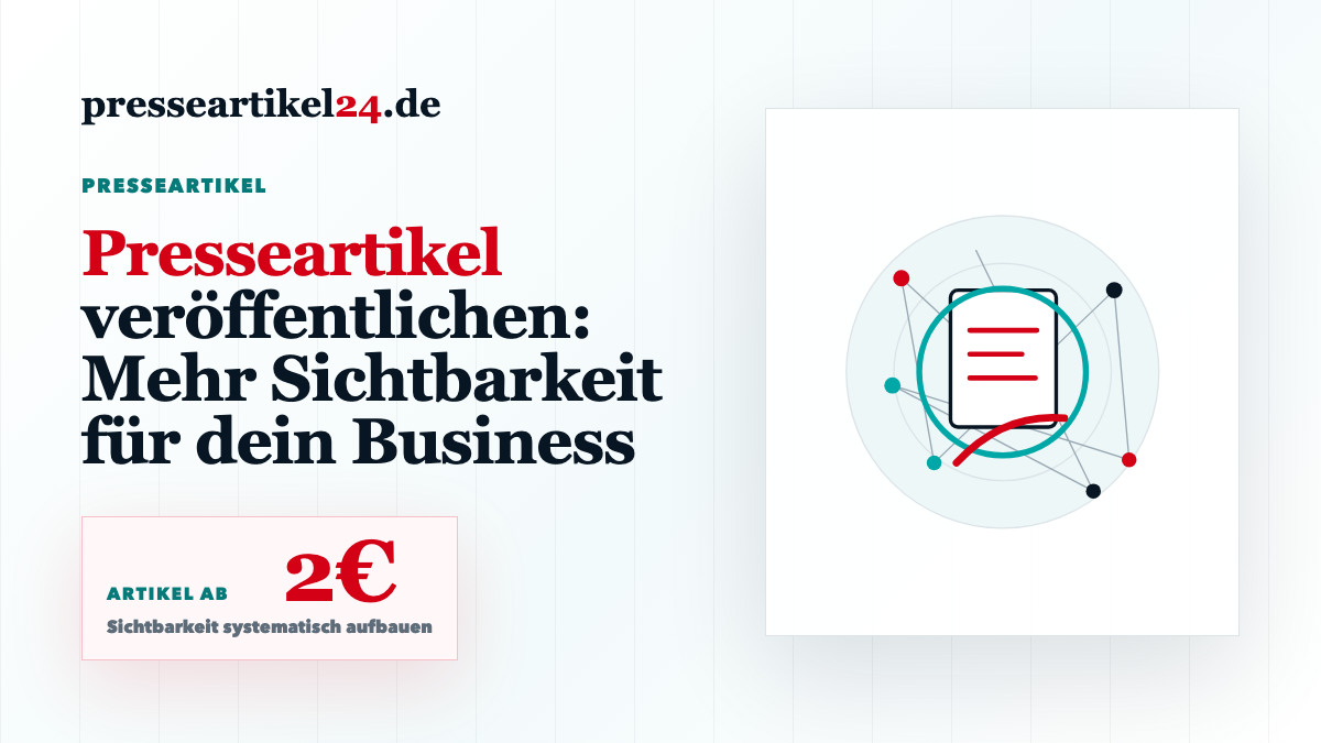 Beitragsbild: Presseartikel veröffentlichen: Mehr Sichtbarkeit für dein Business