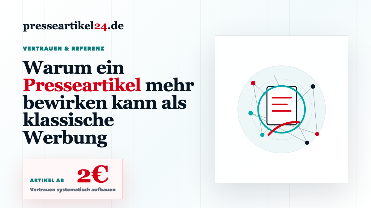 Beitragsbild: Warum ein Presseartikel mehr bewirken kann als klassische Werbung