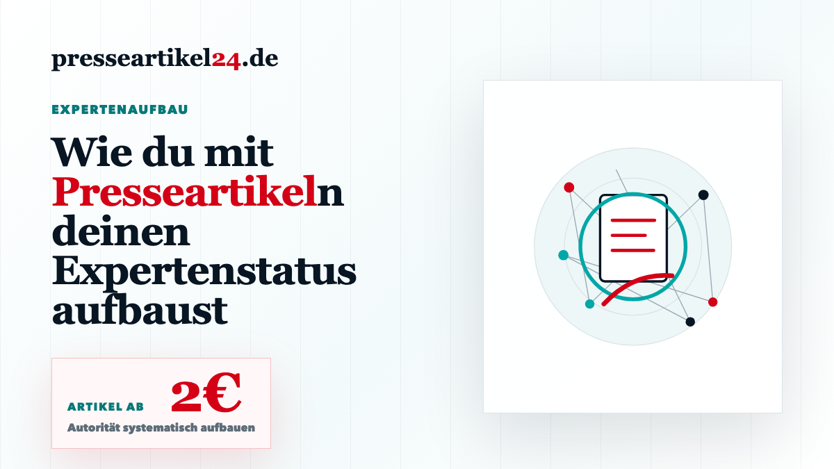 Beitragsbild: Wie du mit Presseartikeln deinen Expertenstatus aufbaust